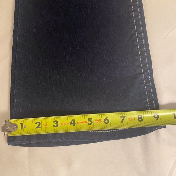 Wallflower Bootcut Legendary InstaStretch Classic Fit Jeans Dark Wash Size 13 - Picture 12 of 16
